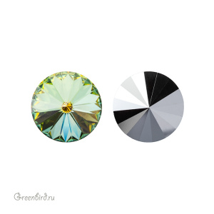Swarovski 1122 Риволи 14 мм, сахара (#001SAH), 1 шт.