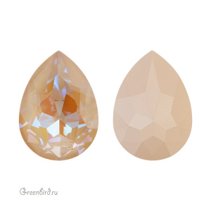 4320 Pear Fancy Stone 18х13 мм – Ivory Cream DeLite (#001L106D)