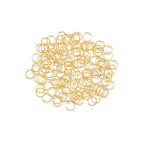 Соединительные кольца 5 мм, золото (#SVA-Rings-005G)