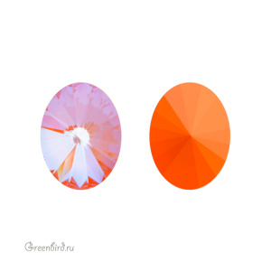 4122 Oval Rivoli 18x13,5mm – Orange Glow DeLite (#001L146D)