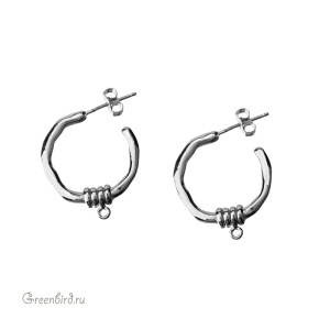 Пуссеты, родий, пара (9H1187), Корея