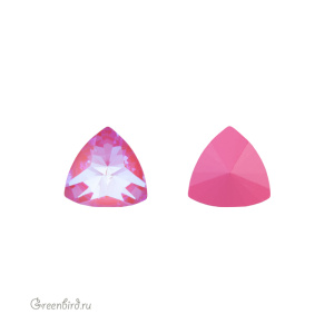 Swarovski 4799 Призматический треугольник 9,2x9,4 мм, розовый лотос делайт (#001L145D), 1 шт.