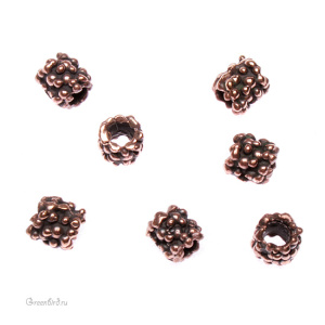 "Архаика", бусина, ант. бронза (#0102)