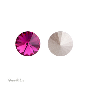 Swarovski 1122 Риволи SS39, фуксия (#502), 1 шт.