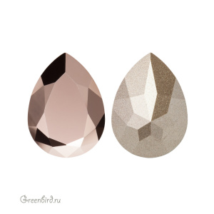 4320 Pear Fancy Stone 18х13 мм – Rose Gold (#001ROGL)