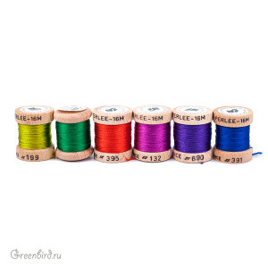 Набор шелковых нитей AVAS Soie Perlee® 6 Nuances — Fluo Набор шелковых нитей AVAS Soie Perlee® 6 Nuances — Fluo