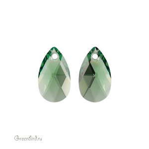 6106 подвеска Pear Shaped 16mm – Erinite (#360)