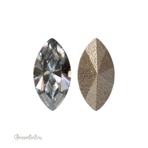 Swarovski 4228 Наветт 6х3 мм, голубая дымка (#001BLSH), 1 шт.