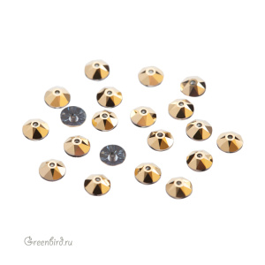 3188 Lochrose 4 мм – Aurum (#001AUR)