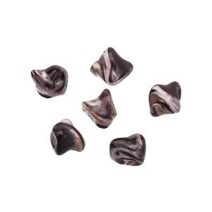 Бусина "Фриформ" 9 мм, шоколадный перламутр, 1 шт. (#SVA-PRL-067)