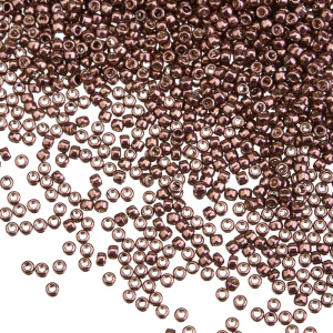 Бисер TOHO Round 15/0 гальванизированный (#556), 10 г