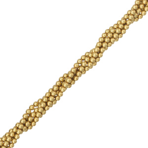 Swarovski 5810 Жемчуг 3 мм, королевский золотой (#2034), уп. 50 шт.