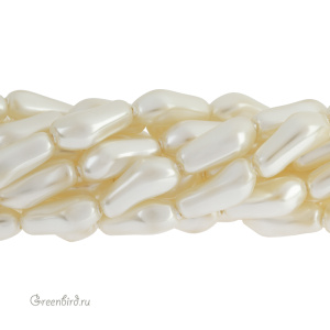 Swarovski 5844 Жемчуг барочный длинный 10 мм, кремовый (#620), 1 шт.
