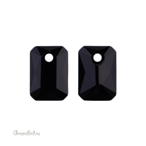 6435 подвеска Emerald Cut 9 mm – Jet (#280) 6435 подвеска Emerald Cut 9 mm – Jet (#280)