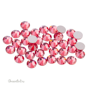 2088 Кристалл холодной фиксации Rose Flatback SS16 – Indian Pink (#289), уп. 36шт.