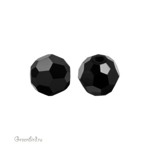 Swarovski 5000 Бусина круглая 5 мм, черный (#280), 1 шт.
