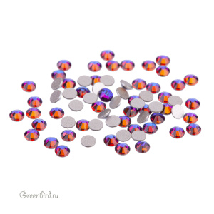 Swarovski 2058 Клеевые стразы круглые SS7, меридиан синий (#001MBLUE), уп. 72 шт.