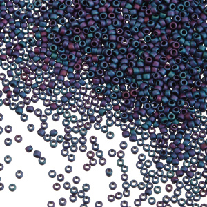 Бисер TOHO Round 15/0 матовый радужный (#705), 10 г