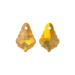 Crystalbird 6090 подвеска Барокко 16 мм, Crystal Sunshine (#001SH), 1 шт.