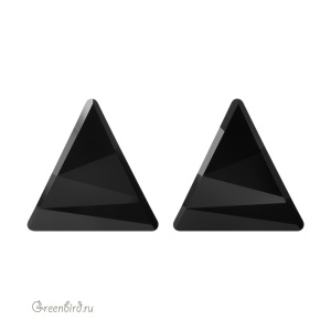 4717 Delta Fancy Stone 21,5 мм – Jet (#280)