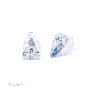 Swarovski пришивные 3296 Шип квадратный 7х7 мм, голубая дымка (#001BLSH), 1 шт.