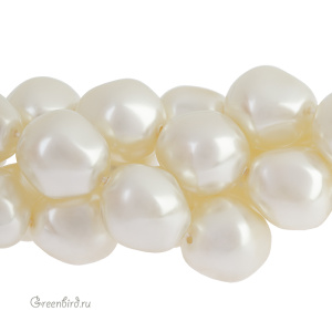 Swarovski 5841 Жемчуг барочный круглый 12 мм, кремовый (#620), 1 шт.