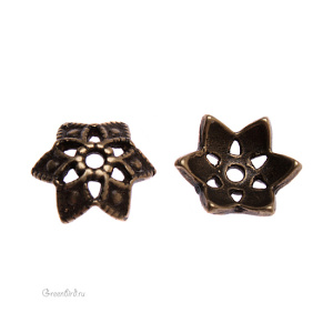 JBB Чашечка "Звезда", ант. латунь (J140-103)