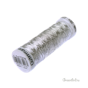 Металлизированная нить Gutermann, олово (#7009)