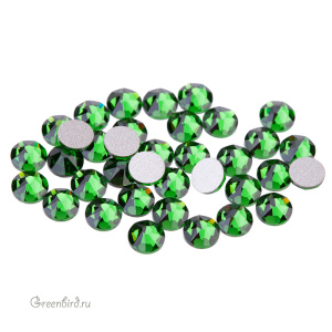 2088 Кристалл холодной фиксации Rose Flatback SS16 – Fern Green (#291), уп. 36шт.
