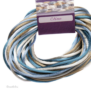 Шнур для кумихимо 1мм, chino (RTMIX600-R)