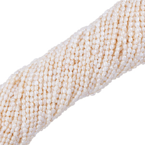Жемчуг пресноводный "Рис" 6х4 мм, кремовый, нить (#CN-PR003)