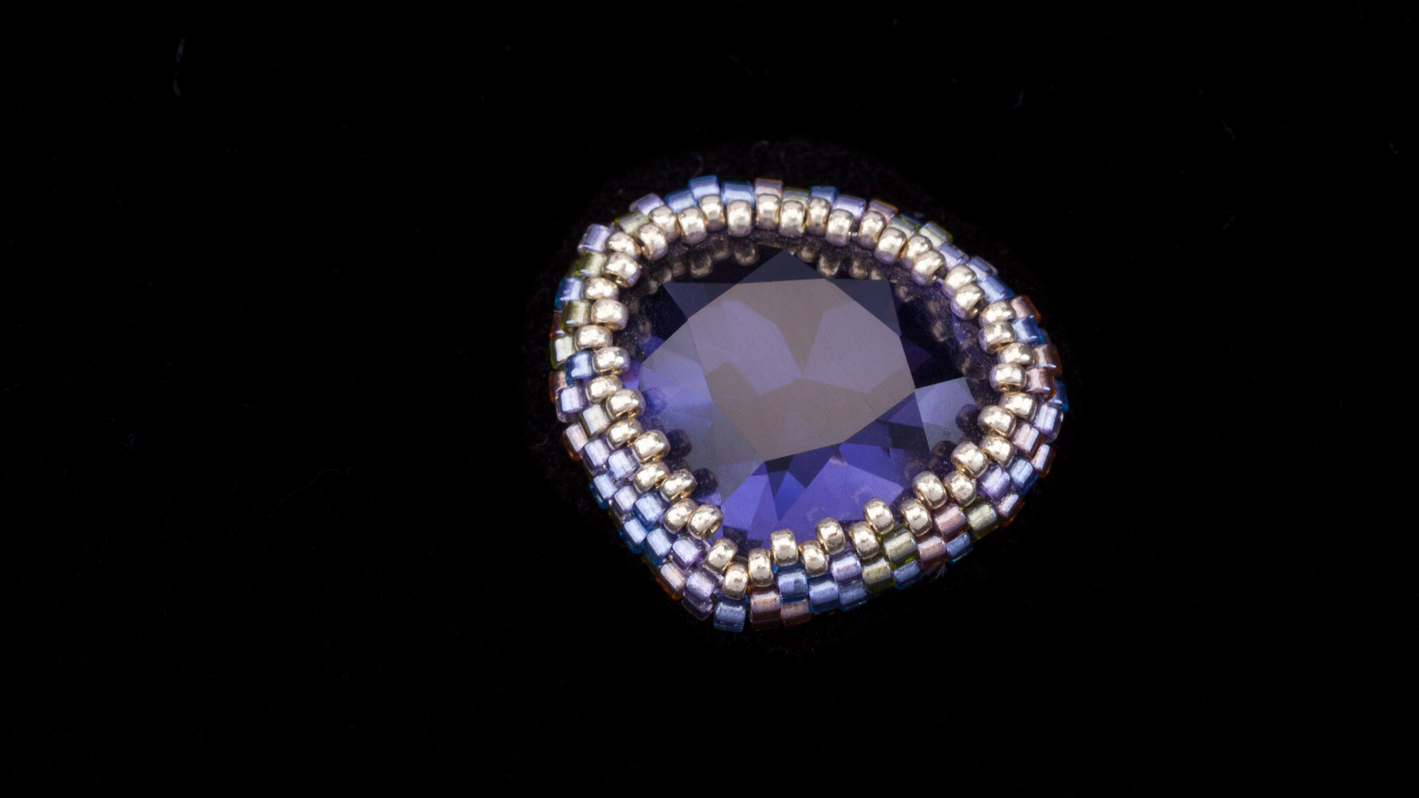 PDF мастер-класс по оплетению кристалла 4370 Heart Pear 20x18 mm