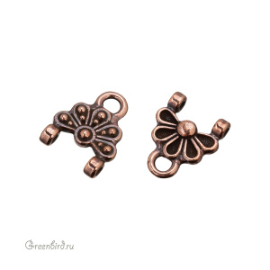 Коннектор "Оазис", ант. медь, 1 шт. (#TC-3226-18)