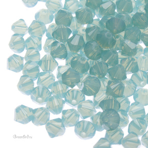 Swarovski 5328 Биконусы 4 мм, пасифик опал (#390), уп. 20 шт.