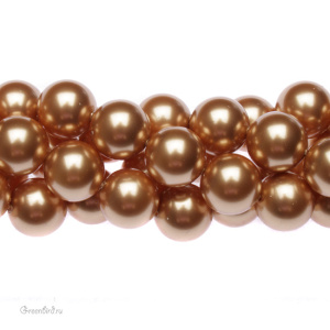 Жемчуг 10 мм #5810 Bright Gold (#306)