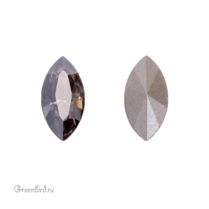 Swarovski 4228 Наветт 8х4 мм, сатин (#001SATIN), 1 шт.