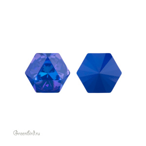 Swarovski 4699 Призматический гексагон 6x6,9 мм, королевский синий делайт (#001L110D), 1 шт.