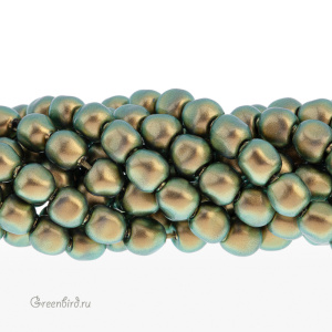 Жемчуг барочный 6 мм #5840 Iridescent Green (#930)