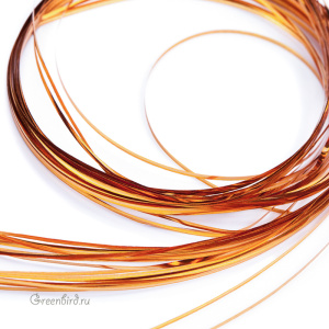 Бить, 1 мм, оранжевый (#349)