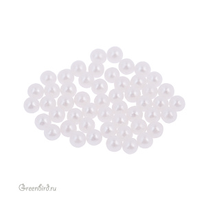 Swarovski 5809 Жемчуг без отверстий 1.5 мм, белый (#650), уп. 50 шт.