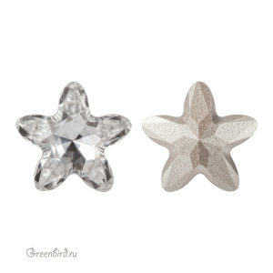 Swarovski 4754 Старблум 8 мм, прозрачный (#001), 1 шт.
