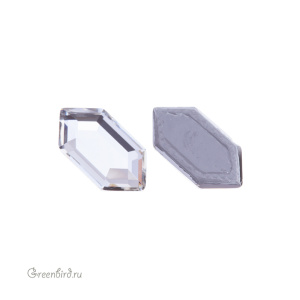 Swarovski 2776 Термостразы Гексагон 11x5,6 мм, прозрачный (#001), 1 шт.