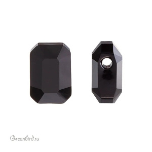 5514 Бусина Pendulum Bead 10 x 7 mm – Jet (#280)