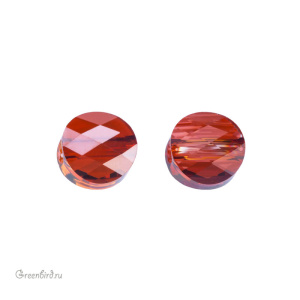Swarovski 5052 Бусина Мини круглая 6 мм, красная магма (#001REDM), 1 шт.