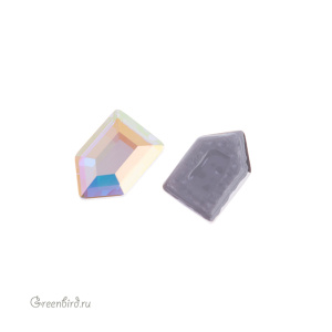 Swarovski 2774 Термостразы Пентагон 6,3x4,2 мм, прозрачный радужный (#001AB), 1 шт.