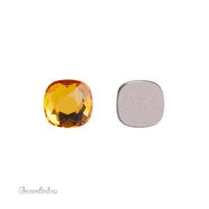 2471 Кристалл холодной фиксации Cushion 7 мм – Sunflower (#292), 1шт.
