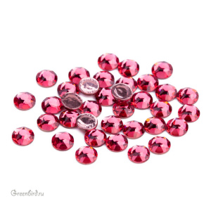 Swarovski 2078 Термостразы круглые SS16, индийский розовый (#289), уп. 36 шт.