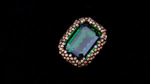 PDF мастер-класс по оплетению кристалла 4610 Octagon 18x13 mm