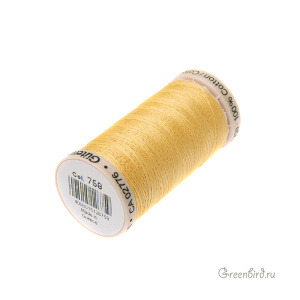 Нить для ручного квилтинга Gutermann, желтый (#758)