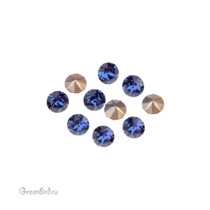 Swarovski 1088 Шатон SS19, величественный синий (#296), уп. 10 шт.